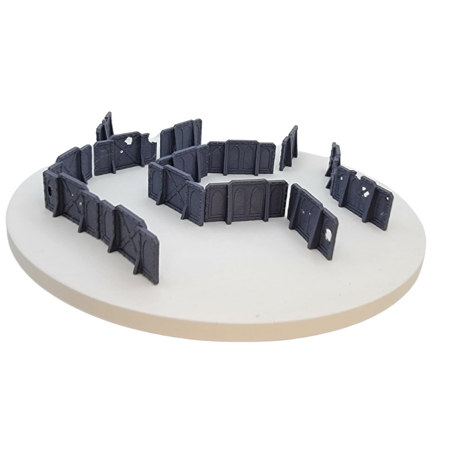 Scatter Barricade Set - Tabletop Terrain for Wargames, 3D-Printed, 28mm Scale