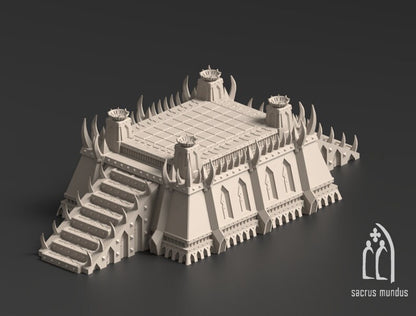 Sanguis: Crimson Anomaly - Dark Powers Fortress Tabletop. Wasteland/ Ruins / Chaos/ Grimdark