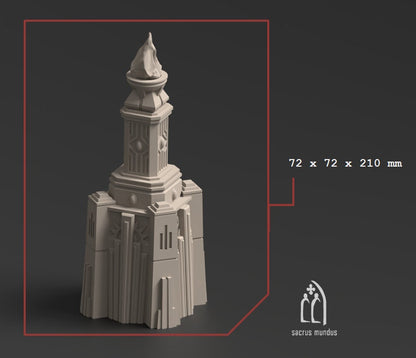 Krotone: Sci-Fi Egyptian Terrain Set - 28mm/32mm Tabletop, 3D Printed