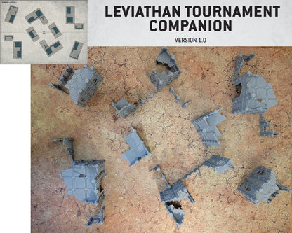 40k Terrain Set: Sector Imperialis Ruins, 28mm Scale