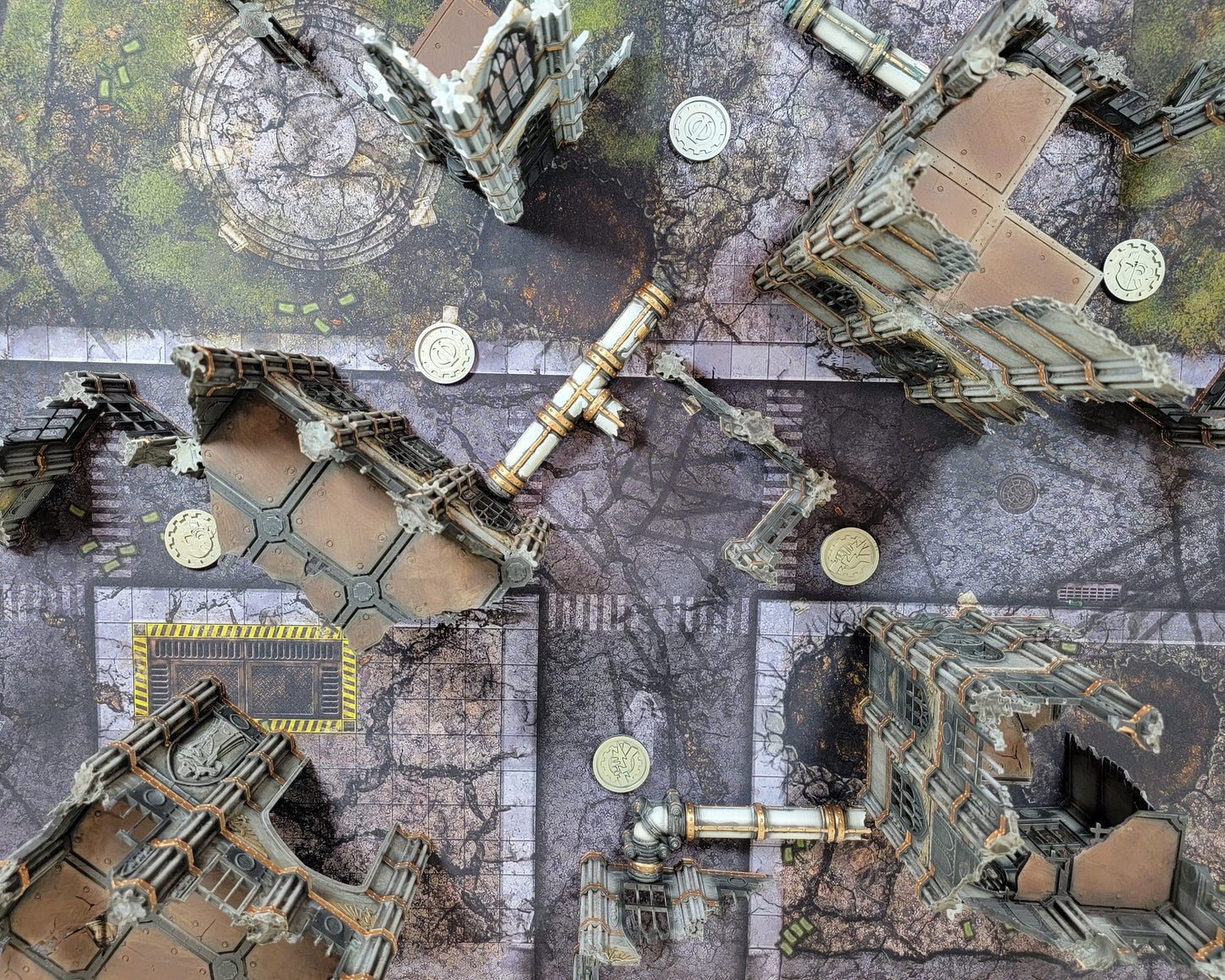 Kill Team 40k Terrain Set: Sector Imperialis Themed, Everything you need to create fun and dynamic Kill Team setups for you wargames.