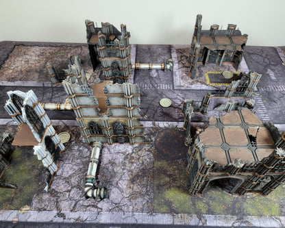 Kill Team 40k Terrain Set: Sector Imperialis Themed, Everything you need to create fun and dynamic Kill Team setups for you wargames.