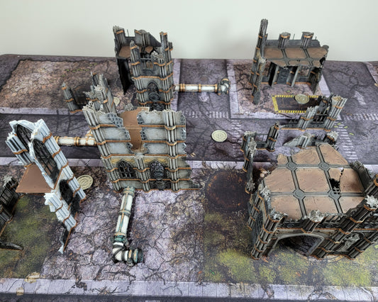 Kill Team 40k Terrain Set: Sector Imperialis Themed, Everything you need to create fun and dynamic Kill Team setups for you wargames.