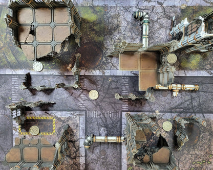Kill Team 40k Terrain Set: Sector Imperialis Themed, Everything you need to create fun and dynamic Kill Team setups for you wargames.