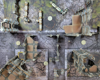 Kill Team 40k Terrain Set: Sector Imperialis Themed, Everything you need to create fun and dynamic Kill Team setups for you wargames.