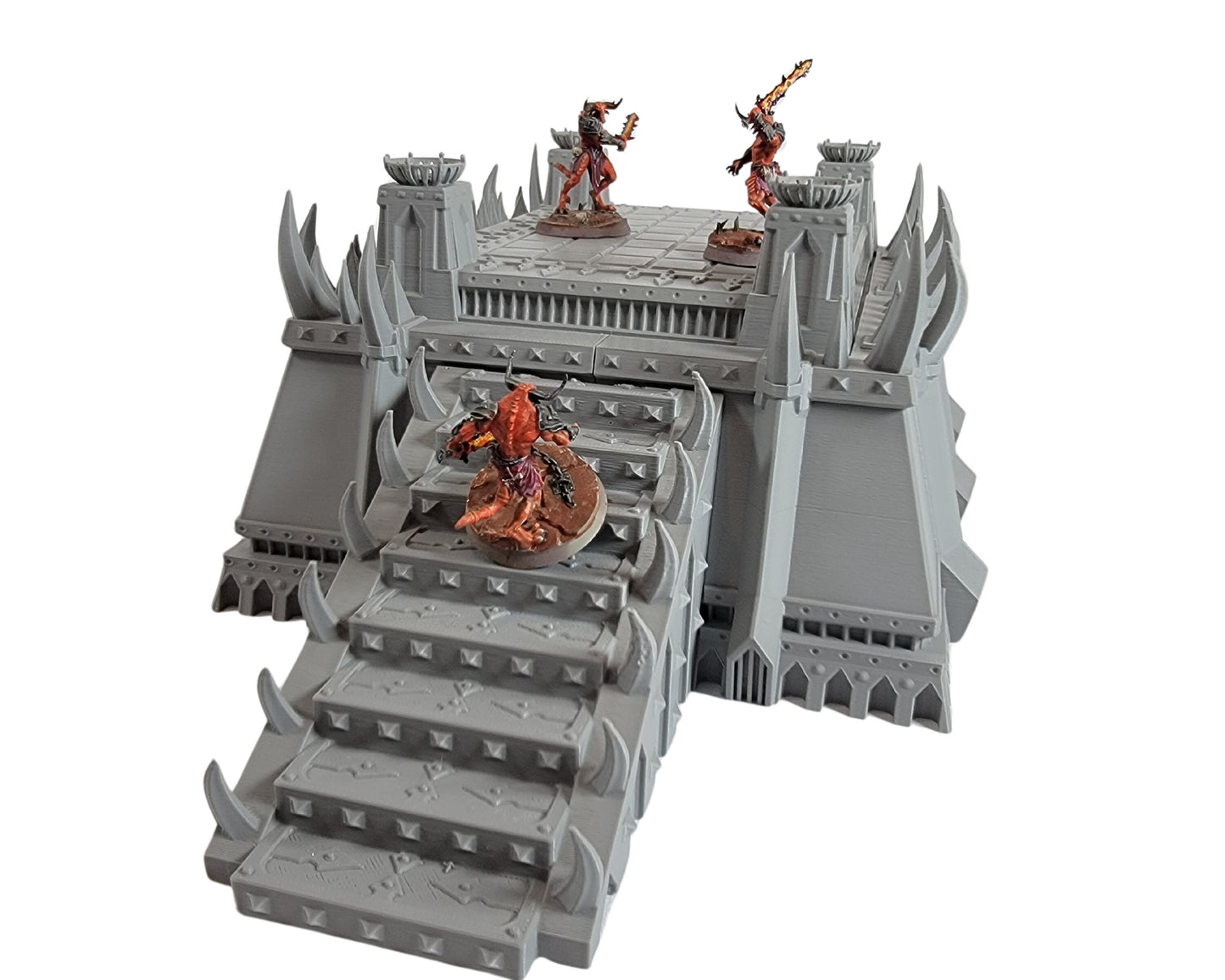 Immortal Arena Terrain: 7-Part Wargaming Scenery, Crimson Anomaly Series
