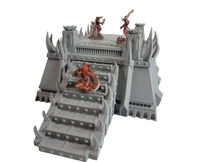 Immortal Arena Terrain: 7-Part Wargaming Scenery, Crimson Anomaly Series