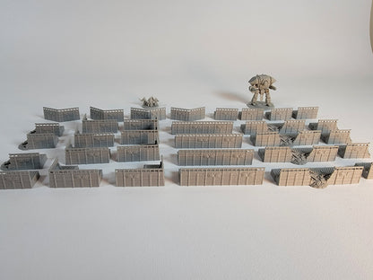 EPIC SCALE Trench Line for Miniature War Games. Scenery at a 6mm to 8mm scale.