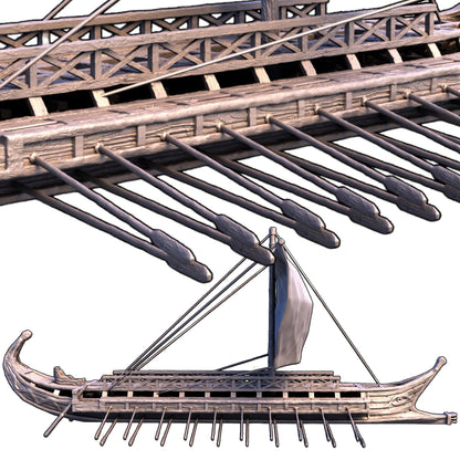 Viking Longship: Medieval Bireme for 28-32mm Tabletop Games
