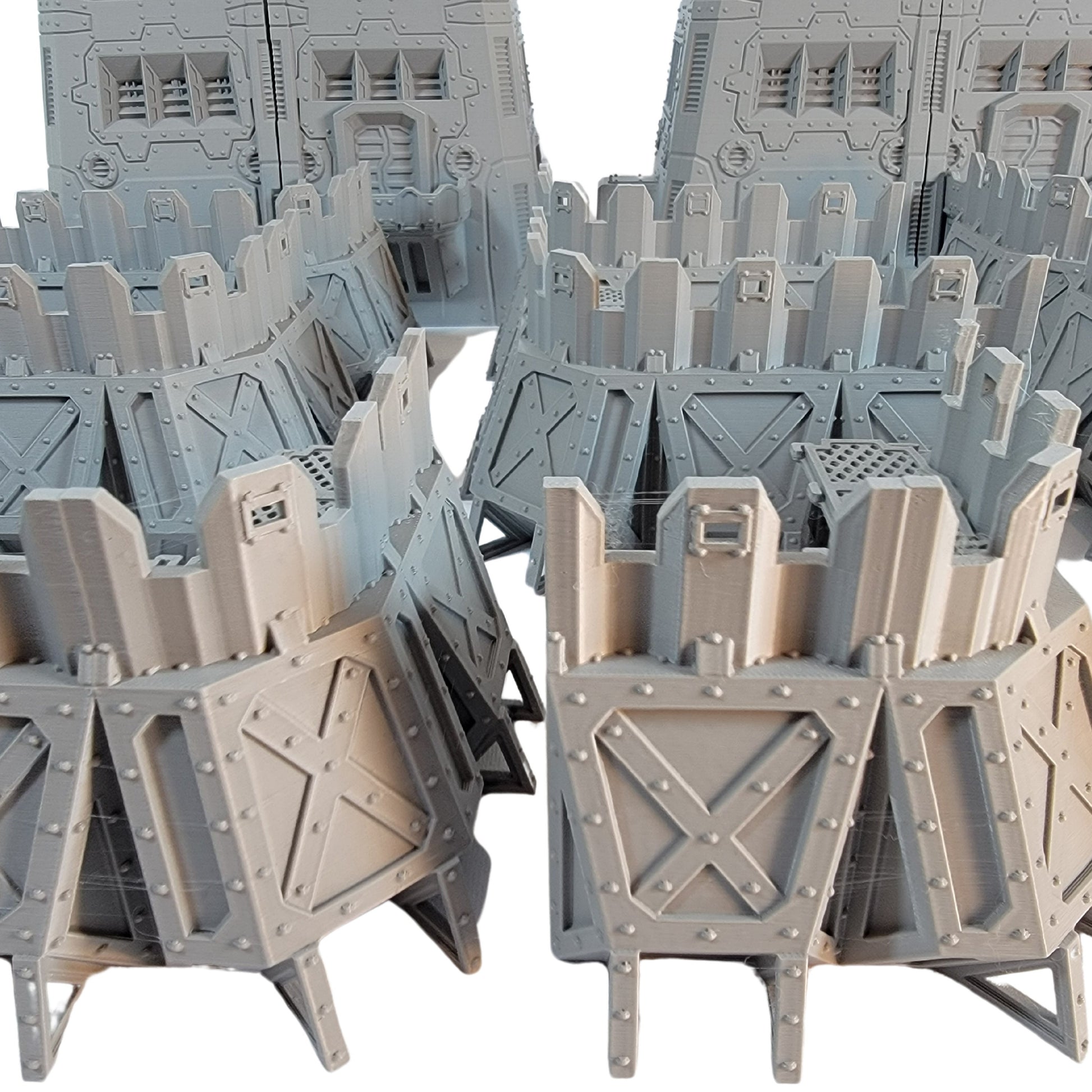 Trench Battlefield Terrain Set: Modular Wargaming Scenery