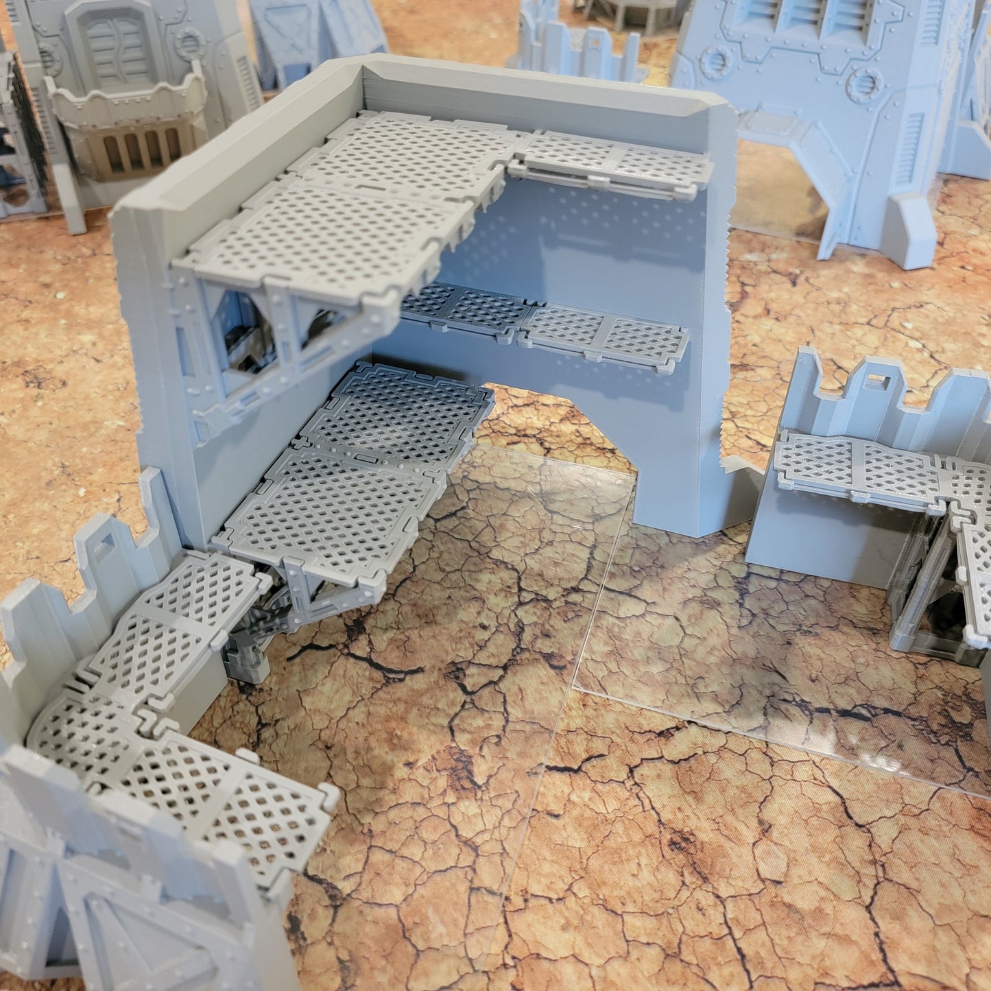 Trench Battlefield Terrain Set: Modular Wargaming Scenery