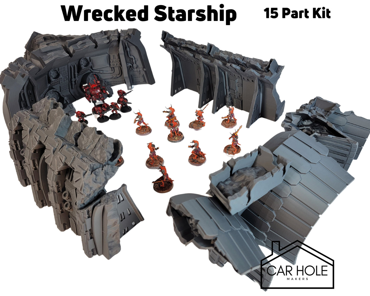 Wreck Terrain Grimdark Crash Site