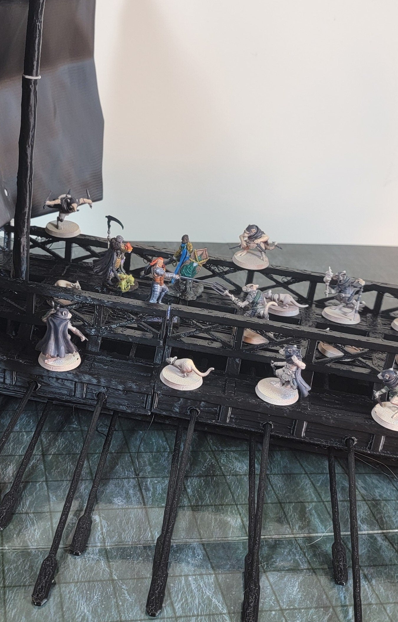 Viking Longship: Medieval Bireme for 28-32mm Tabletop Games