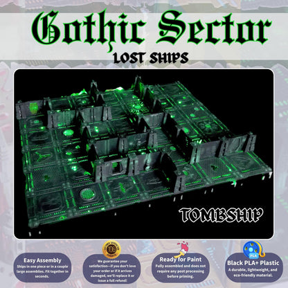 Modular Sci Fi Terrain: Kill Team Boarding Action, 28mm Wargames
