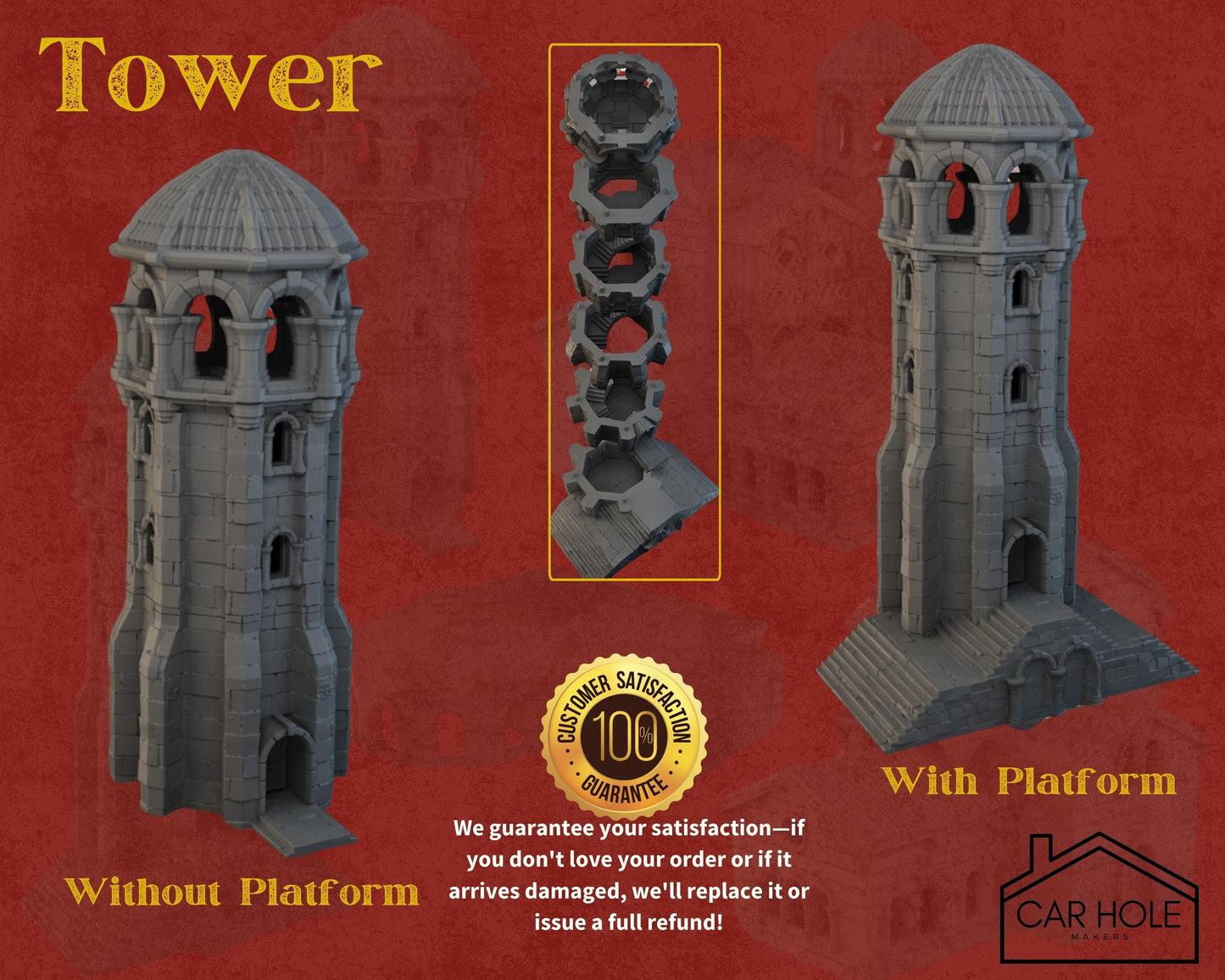Stonevale Villa Manor 1: Gothic RPG Terrain for 28mm Wargames