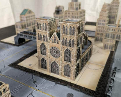 Epic Scale Sci-Fi Battlefield: Modular Terrain for Mech-Style Tabletop Warfare