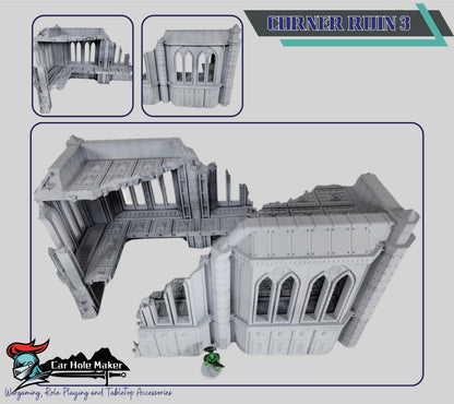 Kalthan Logistic Hub – Modular Sci-Fi Ruins & Industrial Terrain for 28mm-32mm Wargaming and Competitive Play