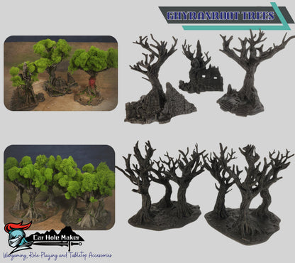 Jungle Ruins Terrain Set: Ancient Temple for 28mm-32mm Wargames
