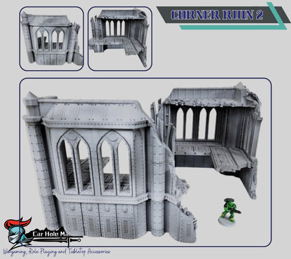Kalthan Logistic Hub – Modular Sci-Fi Ruins & Industrial Terrain for 28mm-32mm Wargaming and Competitive Play