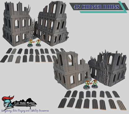 Blight World – Mutated Industrial Ruins Terrain for 28mm-32mm Sci-Fi Wargames & Grimdark Battles