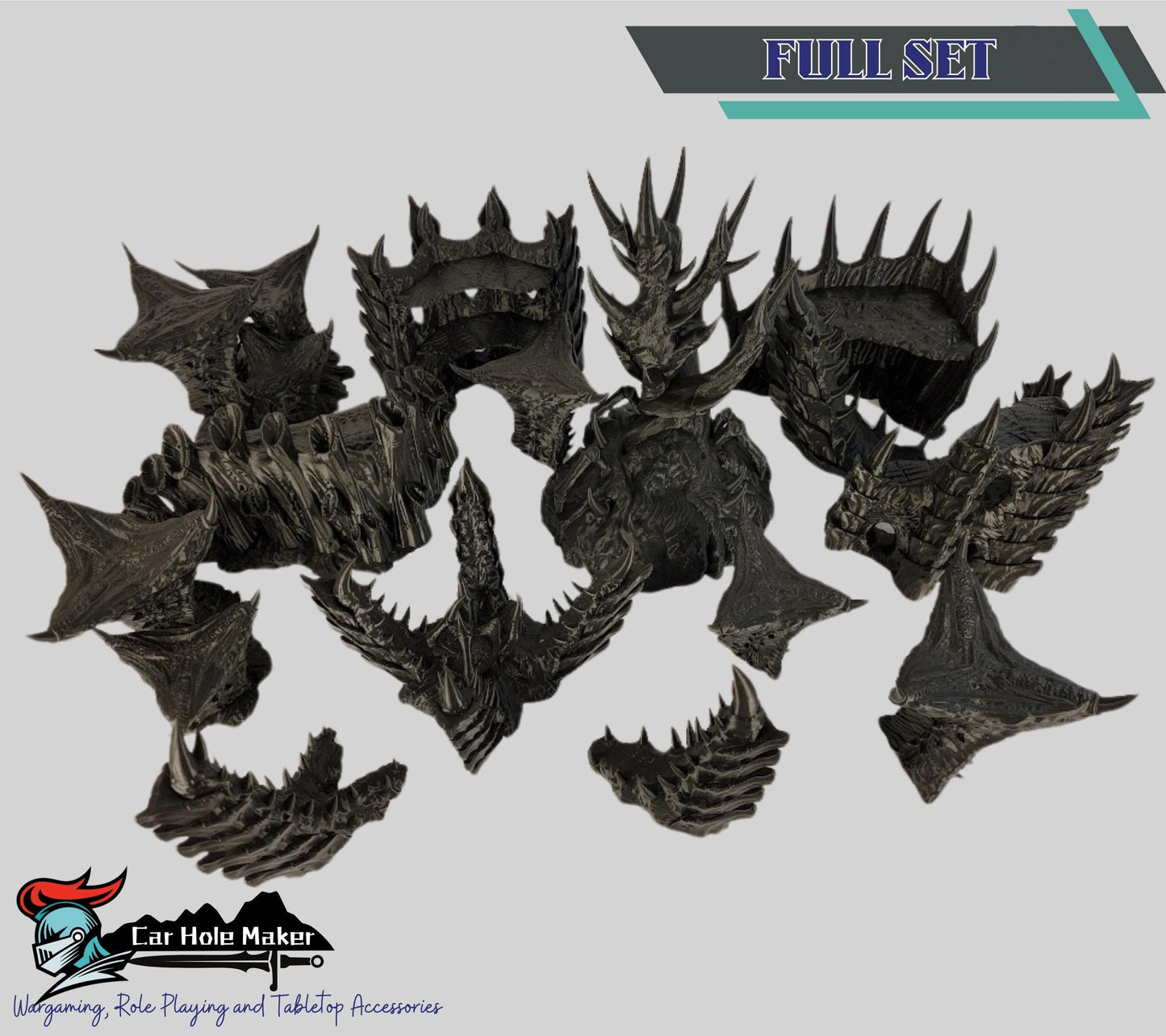 Alien Worlds Terrain Set - Assimilated Planet Tulipa for Sci-Fi Wargames and RPGs