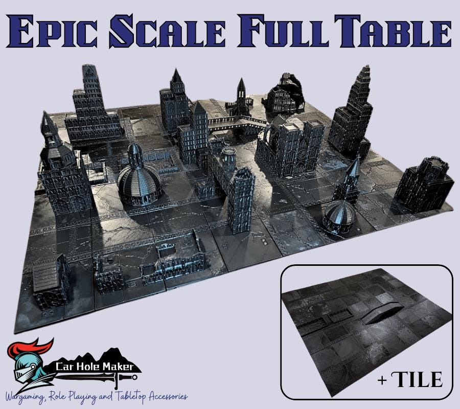 Armoured Clash Modular Sci-Fi Terrain for 10-12mm Scale Tabletop Miniature Wargames