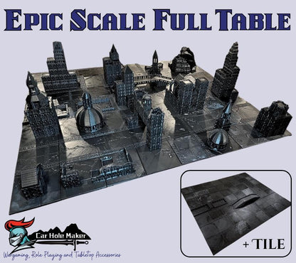 Armoured Clash Modular Sci-Fi Terrain for 10-12mm Scale Tabletop Miniature Wargames