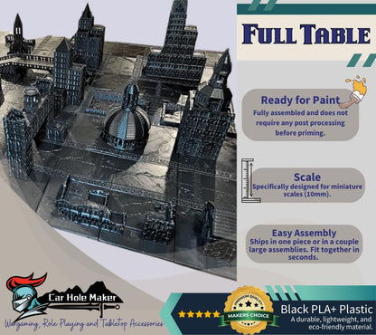 Armoured Clash Modular Sci-Fi Terrain for 10-12mm Scale Tabletop Miniature Wargames
