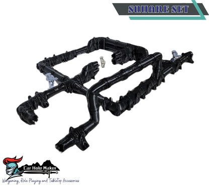 Modular Gothic Sci-Fi Pipes: 28mm 32mm Wargaming Terrain