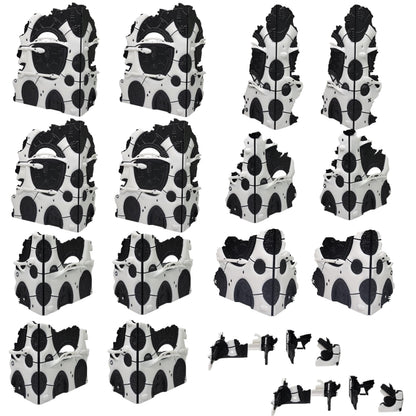Foldable Eldar Ruins Terrain Set: 10th Edition Grimdark tournament terrain