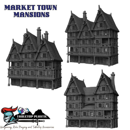 Vladistov Wintertown Terrain – Russian Medieval Tabletop Town Bundle