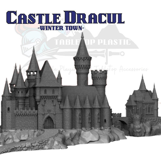 Castle Dracul Terrain: 28mm Russian-Gothic Fortress for RPG & Wargaming
