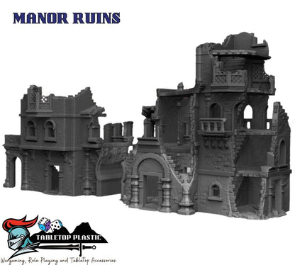 City of Corsairs Manor – Detailed LOS Blocker & Playable Building for Wargames and RPG Adventures