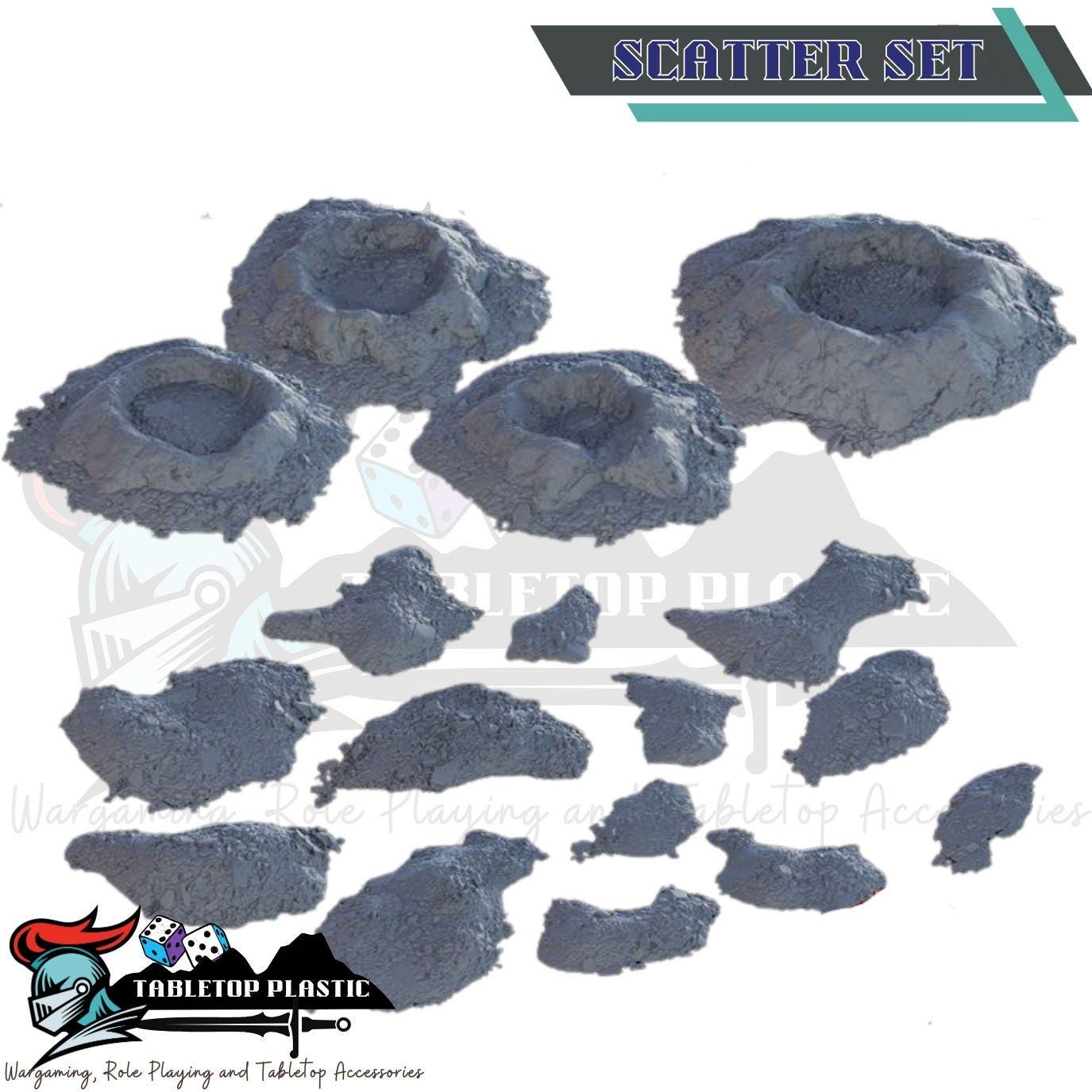 Overlord 1944 Rustic Village Farm – 28–32mm Terrain for Fantasy & Historical Battles