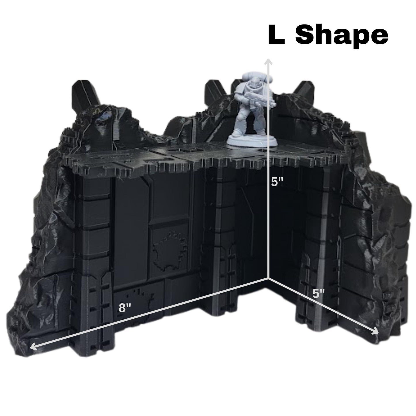 Tomb World Ruins Terrain Set: Sci-Fi Battlefield - 44x60 40k Tournament Terrain