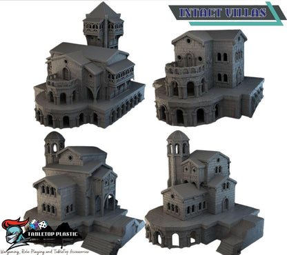 Italian Renaissance Town Terrain Set: Stone Vale Villas for D&D