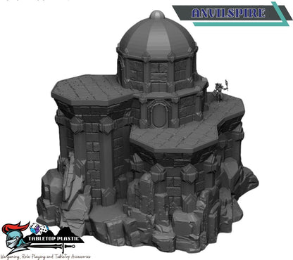 Dwarven Fortress Terrain Set: 28-32mm Tabletop Scenery