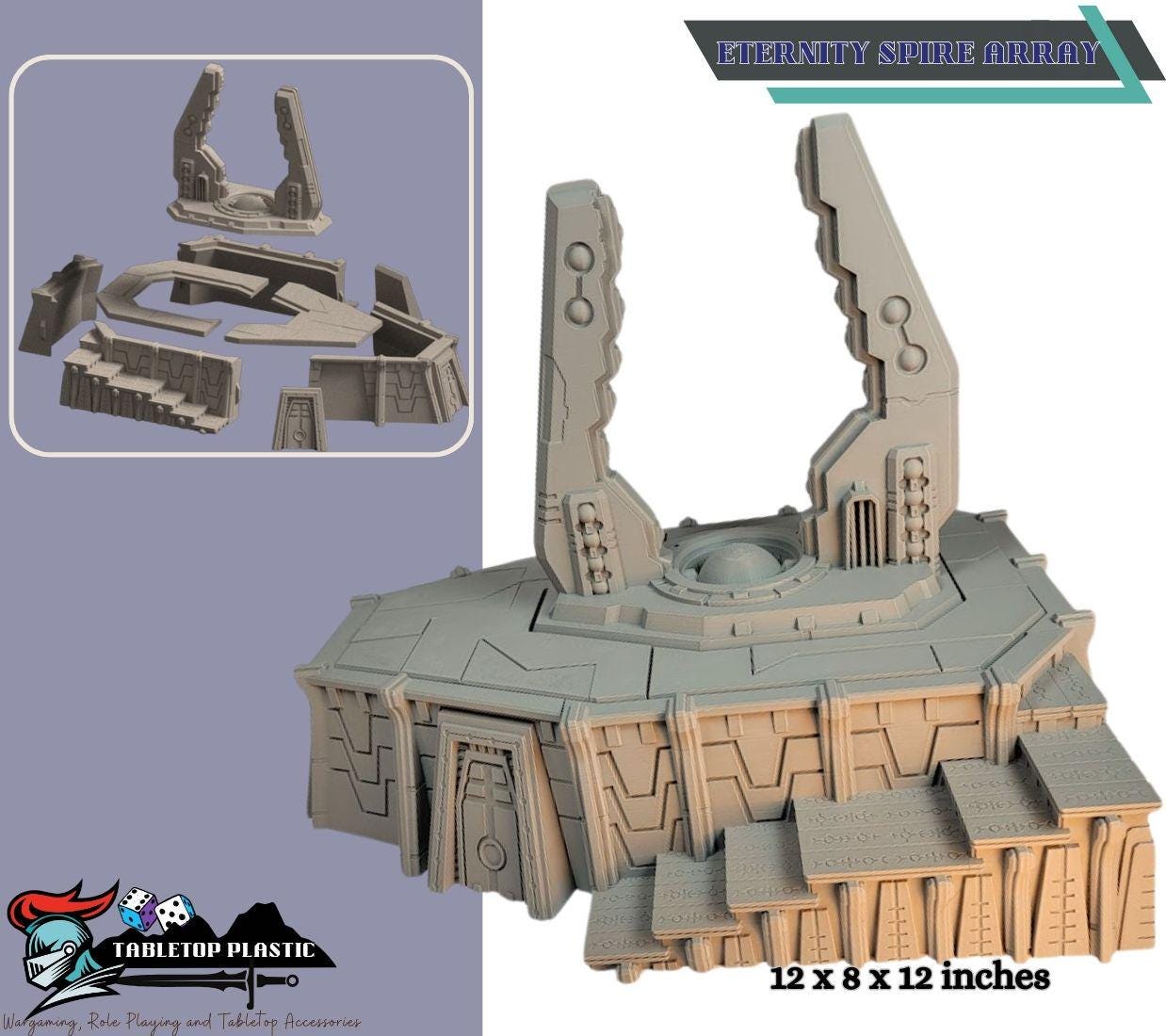 Tomb World Terrain Full Set: Davonis Necron 40k terrain 28mm
