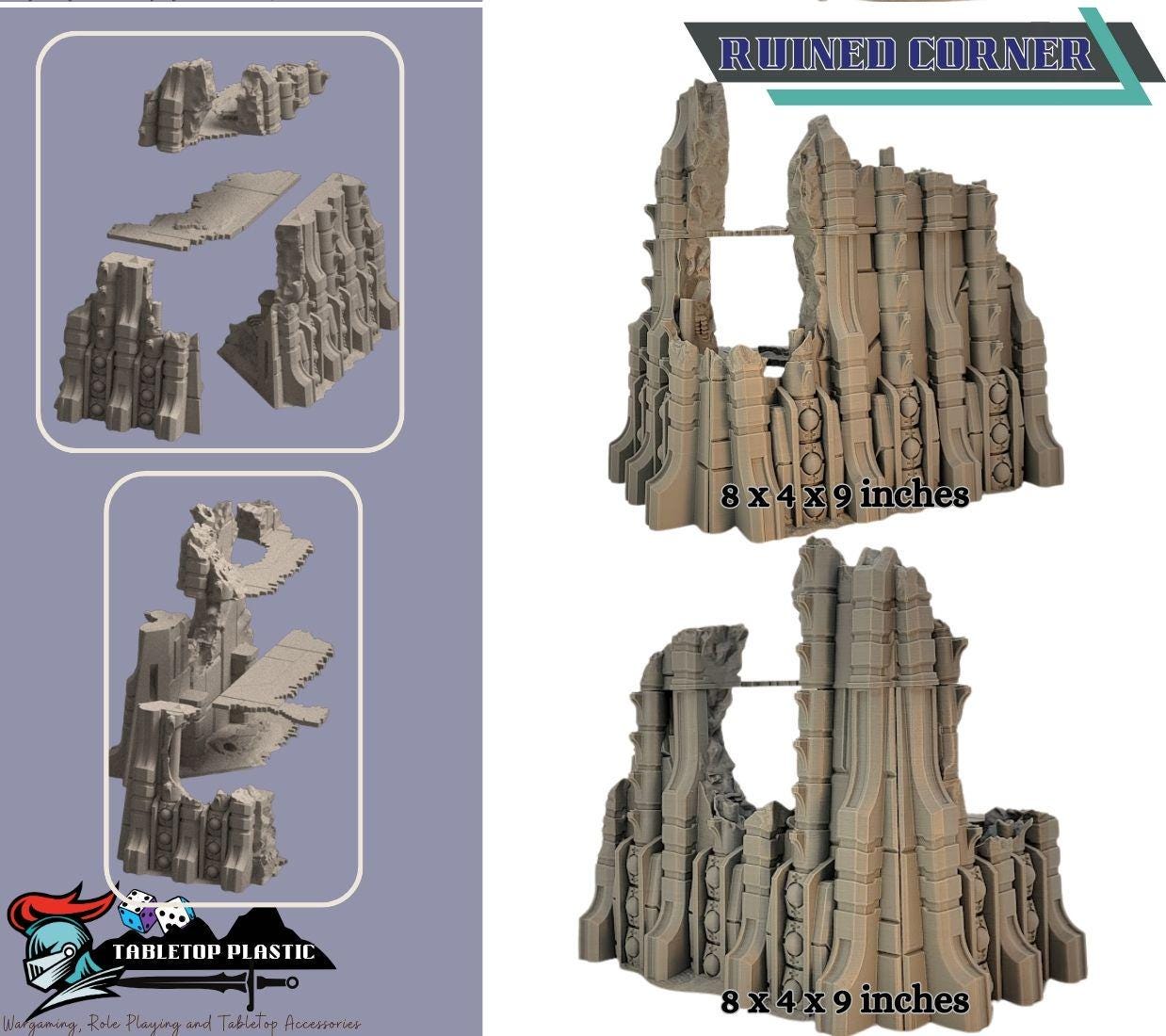 Tomb World Terrain Full Set: Davonis Necron 40k terrain 28mm