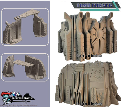 Tomb World Terrain Full Set: Davonis Necron 40k terrain 28mm