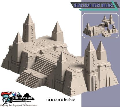 Karnac Tomb-World Booster/Centerpiece Terrain Set for Grimdark & Kill Team (28mm)