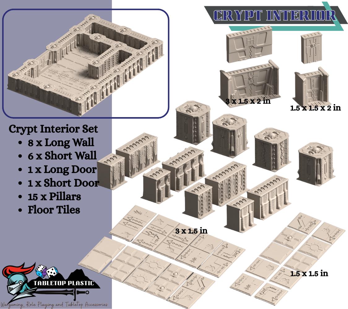 Karnac Tomb-World Booster/Centerpiece Terrain Set for Grimdark & Kill Team (28mm)