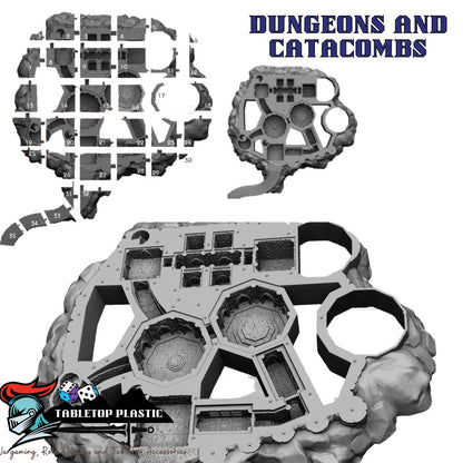 Castle Dracul Terrain: 28mm Russian-Gothic Fortress for RPG & Wargaming