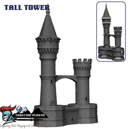 Castle Dracul Terrain: 28mm Russian-Gothic Fortress for RPG & Wargaming