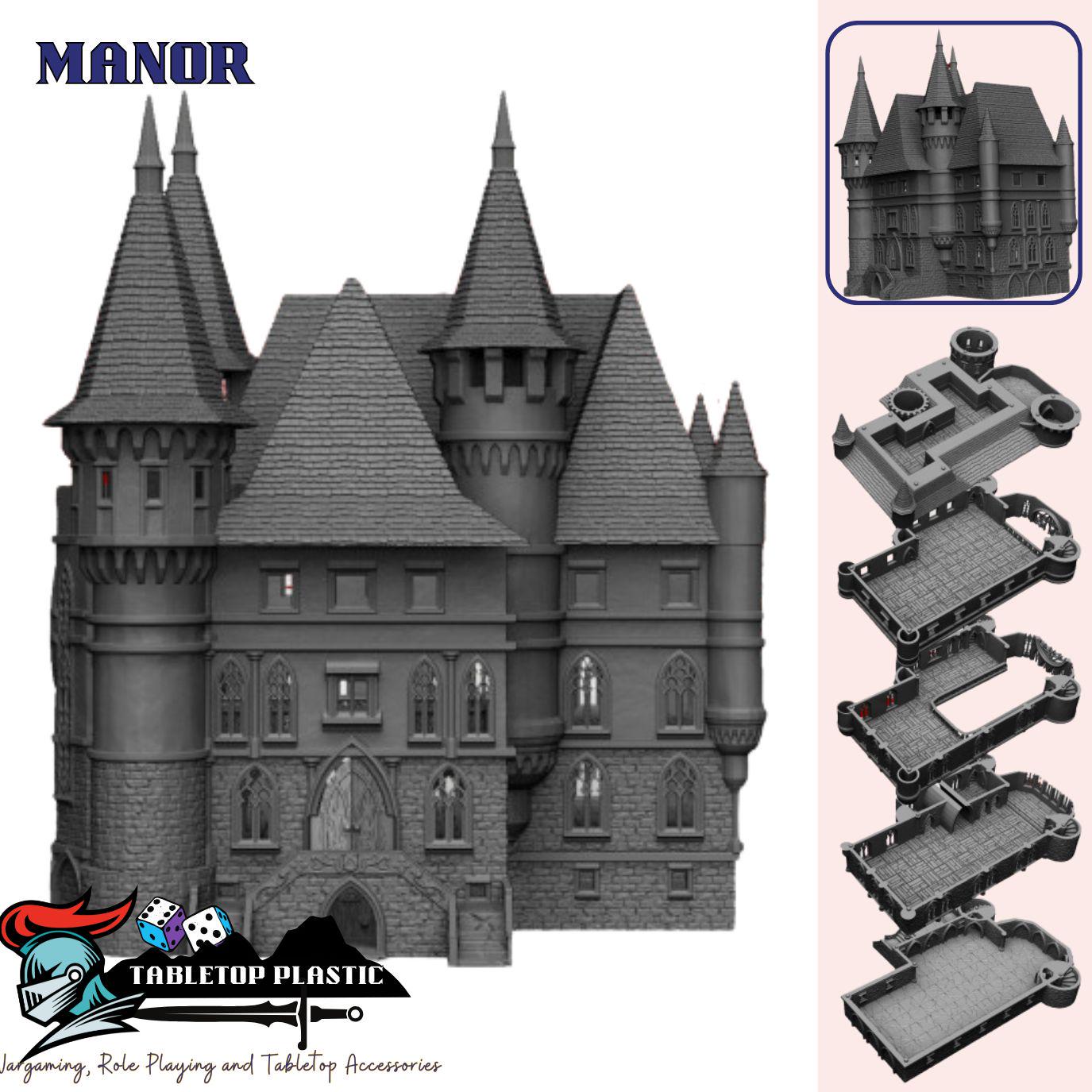 Castle Dracul Terrain: 28mm Russian-Gothic Fortress for RPG & Wargaming