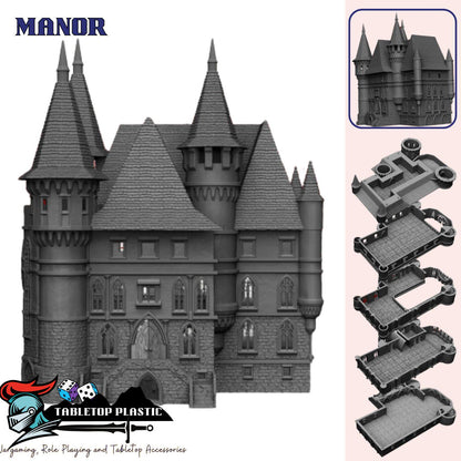 Castle Dracul Terrain: 28mm Russian-Gothic Fortress for RPG & Wargaming