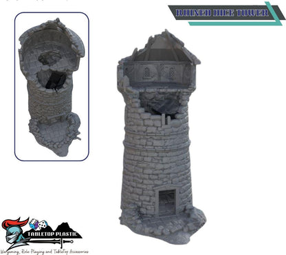 Castle Argent - Medieval fortress terrain bundle, modular walls, ramparts & keep, siege gear (28–32mm)