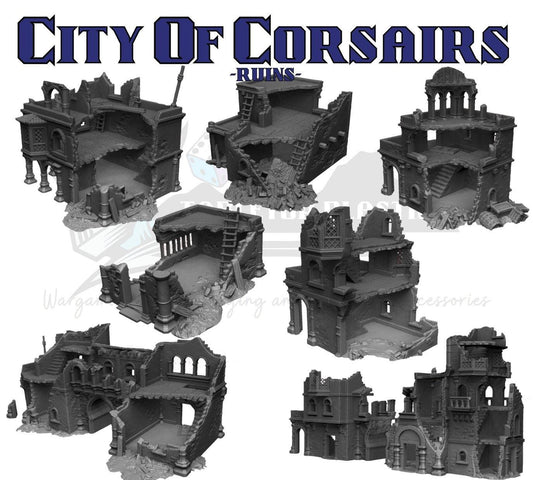 Araby Corsairs Coastal Ruins: Desert Terrain for 28-32mm Miniature Games