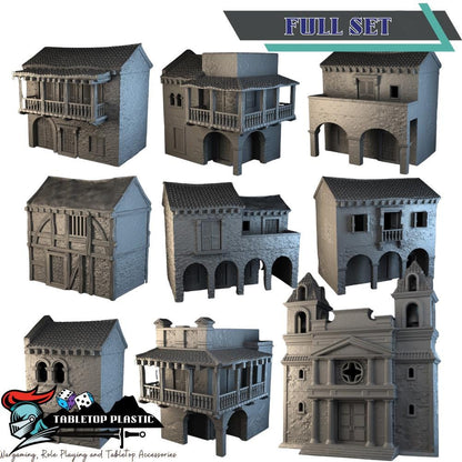Spanish Colonial Town: 28mm Terrain Tortuga Bay - Mission Church & Balconies