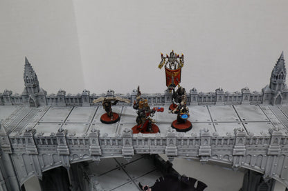 Sacrusmundus “Vertex Tertius” Crossroad: Stackable Nodes, Tall/Short Bridges & Ruins